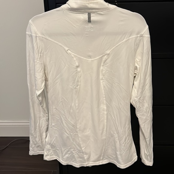 Nike Women’s White 1/2-Zip Running Top - Large - Picture 4 of 4